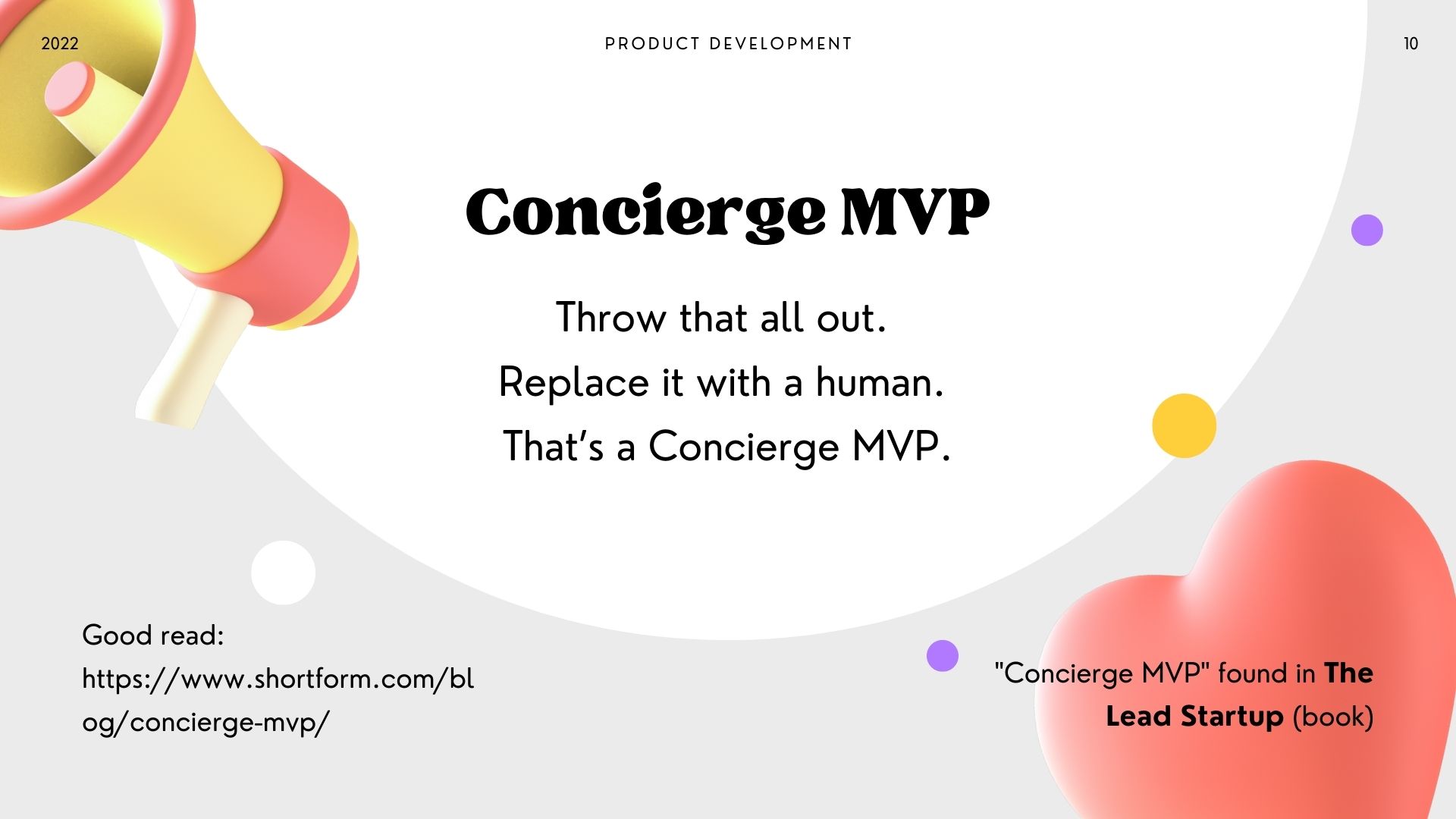 An image explaing the concept of a Concierge MVP