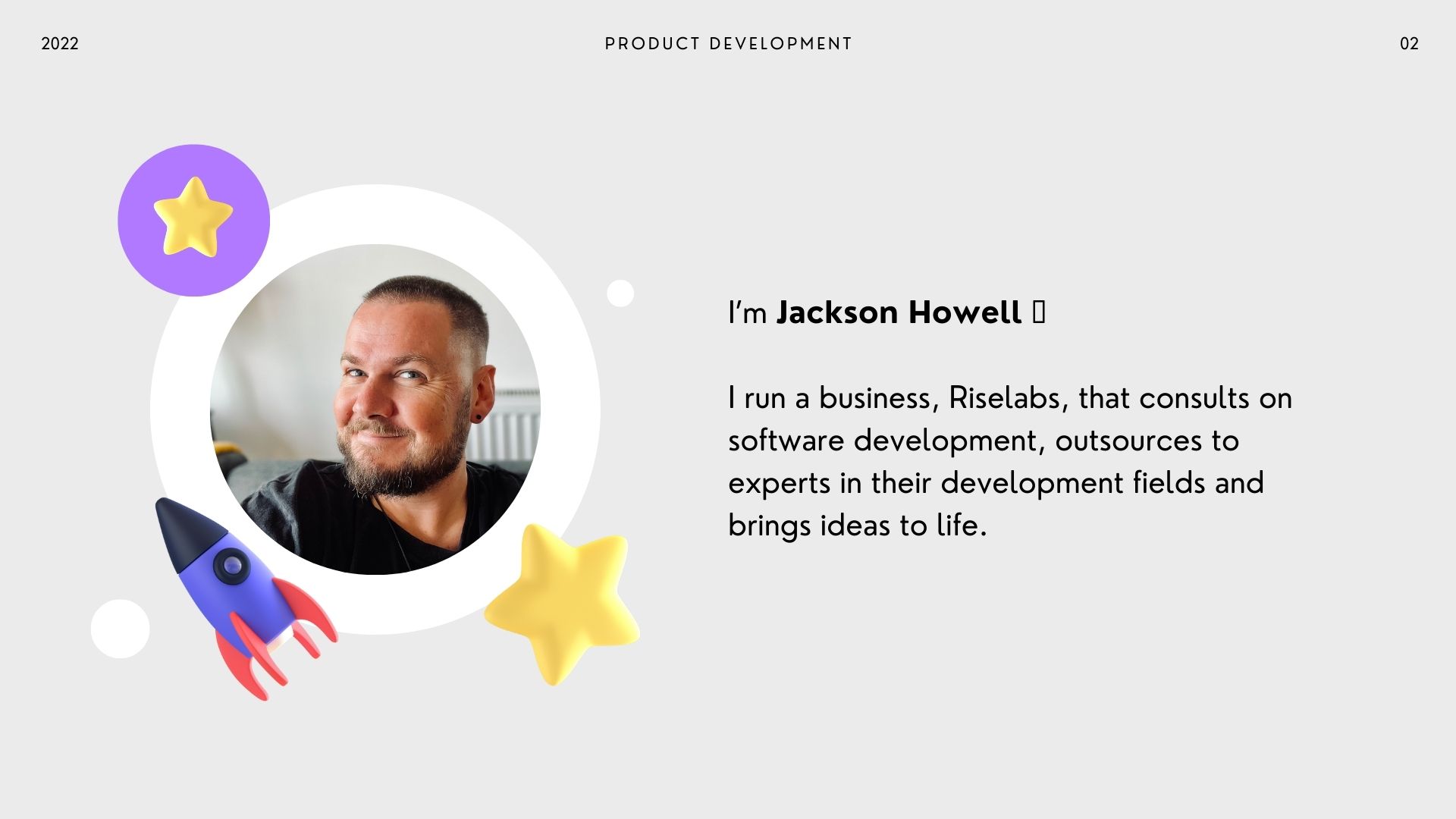 Product development with Jackson Howell